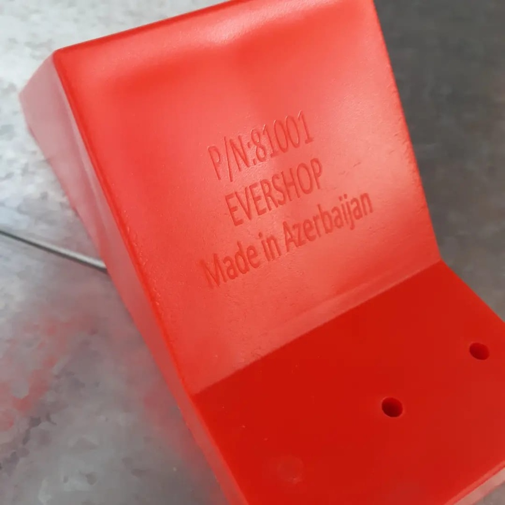 Orange Pipe Chocks Evershop PN8001 Size: 8in x 3in x 3-1/ 2